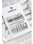 Pirinç Karışık Halka Model Gümüş Renk 6 Çift Kadın Küpe Set - TJ-BKP10888 1