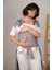 Baby Sırt Destekli Ayarlanabilen Sling, Wrap, Taşıma Şalı, Ana Kucağı (Gri) 4