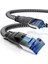 - Cat 8 Ağ Kablosu 40 Gbits - 10 M - Pamuk Manto - Lan Kablosu Patch Kablosu Veri Kablosu RJ45 - Cat 8 Gigabit Ethernet Kablosu - 40000 Mbits Hız - S/ftp Pımf Zırhlı - Siyah 1