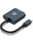 DHC-CT202 Type-C - HDMI Adaptörü Siyah 4