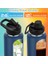 Pipetli ve 2 Kapaklı 40OZ Seyahat Kupası, 1180ML Paslanmaz Çelik Içecek Şişesi Spor Bpa Içermeyen Sızdırmaz Yalıtımlı Şişe, Seyahat Kahve Fincanı Su Şişesi Bisiklet Şişesi, Lacivert 2