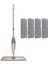 Home Sprey Mop 4 Mikrofiber Mop (Krem) 1