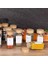 Home 12'li Bambu ve Akasya Kapaklı Cam Baharatlık Seti 120 ml - Doğal Ahşap Kapaklı, Şeffaf Cam, Sağlıklı ve Şık Baharat Kavanozları (Bambu Kapak) 2