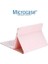 Redmi Pad Se 11'' ile Uyumlu Bluetooth Klavye ve Mouse + Standlı Kılıf - Bkk6 Pembe 2