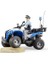 - Bworld Atv Polis Aracı &amp; Bayan Polis Memuru ve Aksesuarları Ölçekli Model 4