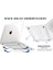 MacBook Air 13.6 2022 M2 A2681 Ince Sararmayan Şeffaf MacBook Crystal Ishield Kapak Sert Kabuk Koruma Kılıfı 3
