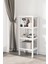 Life 4 Katlı Plastik Beyaz Banyo Mutfak Rafı MIT1049 1