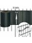 Panel Çit Antrasit Renk - Pvc Koruma Bantları - 50 Metre - (Antrasit, 7cm) 2