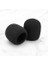 2 Adet SM58 Mikrofon Pop Filtresi Yedek Shure SM58 PGA48-XLR PGA48 SM58 BETA58A SM48 SM58-S SM58-CN Küre Mikrofon 7,6 x 6,5 Cm, Siyah 5