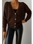 Eyesof Kadın Uzun Kollu Düğme Detay Triko Hırka 1
