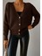 Eyesof Kadın Uzun Kollu Düğme Detay Triko Hırka 4