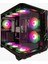Bree 9×120 mm Fanlı A-Rgb Kumandalı Kontrolcülü E-Atx Oyuncu Bilgisayar Kasası 1