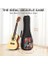 Renkli Ukulele Çantası, Ukulele Konseri Için Gigbag, Soprano Ukuleleler Için, Ayarlanabilir Omuz Askısı ve Rahat Taşıma Sapı, Kalın Yastık ve Güçlendirilmiş Fermuar. 2
