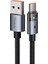 CA-6890 USB To Type-C Hızlı Şarj Kablosu | Gösterge Işıklı, 6A Akım Destekli 5