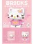 Pembe Hello Kitty Yap Boz 3D Puzzle Mini LEGO 2