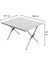 L 825X595 cm Alüminyum Katlanır Kamp Masası 2