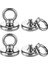 Çok Güçlü Deniz Mıknatısı - Fishing Magnet - Neodyum Daimi Çelik Mıknatıs - Halkalı Pot Mıknatıs - Nikel Kaplı - Paslanmaz - Kararma Yapmaz - Tuzlu Suya Dayanıklı (Ø48 mm (60KG)) 3