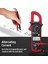 Dijital Pens Multimetre, 400A Ac Akım 600V Ac &amp; Dc Gerilim LCD Pens Metre 4000 Sayım True-Rms Diyot Test Cihazı, Kapasitans, Süreklilik, Direnç, Frekans Için (Kırmızı) 3