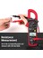 Dijital Pens Multimetre, 400A Ac Akım 600V Ac &amp; Dc Gerilim LCD Pens Metre 4000 Sayım True-Rms Diyot Test Cihazı, Kapasitans, Süreklilik, Direnç, Frekans Için (Kırmızı) 4