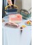 Bento Lunch Box Ofis-Okul Için Yeni Nesil Sefer Tası -Çorba Kaseli Model-Paslanmaz Çelik Pembe 5