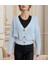 Düğme Detay Triko Bluz 2