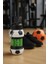 Store Futbol, Basketbol ve Tenis Topu Şeklinde Katlanabilir Matara, 0.5l Silikon Spor Su Şişesi, Taşınabilir ve Hafif (Futbol) 2