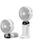 Dijital LED Göstergeli Katlanabilir Askılıklı Portatif Mini Vantilatör Soğutucu El Fanı (N15) 1