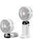 Dijital LED Göstergeli Katlanabilir Askılıklı Portatif Mini Vantilatör Soğutucu El Fanı (N15) 4