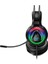 S605 Rainbow 3.5mm Jack, USB Gaming Mikrofonlu Oyuncu Kulaklığı 3