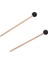 Perküsyon Aksesuarları 2 Adet Ethereal Drumstick Kauçuk Yuvarlak Kafa Ahşap Kolu Davul Çekiç Perküsyon Aksesuarları 1