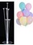 Adet 12 Inç Balon ve Balon Standı (Makaron Karışık) 1
