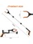 Yaşlılar Için 109 cm Katlanabilir Kıskaç Mıknatıslı Tutma Kolu 360° Döndürülebilir Başlık Alüminyum Çöp Maşası Kavrama Pensesi Çöp / Çöp Toplama Için Uzun Tutma Aleti El Kavrama (Turuncu) 2