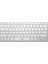 IBK-565ST Bluetooth 5.0 Rechargeable Smart Silver Keyboard, 150 Saat Kullanım Süresi, Telefon, Tablet,pc, Tv, Bt Cihazlarla Uyumlu, Taşınabilir, 10M Kullanım Mesafesi 2