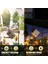 Güneş Enerjili Sulama Kabı LED Şelale Işık | Metal Standlı Tasarım (80 Cm) | IP65 Su Geçirmez Bahçe Peri Işıkları | 5W Solar Dış Mekan Dekoratif Aydınlatma | Balkon Veranda Patika Lambası 3