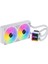 Freezer W247W 2025 Edition 240MM 2X12CM Argb LED Fan + Pompa, 250W Tdp, LGA1700 - Am5 Uyumlu Beyaz Sıvı Soğutma Sistemi (DKCCW247W) 1