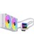 Freezer W247W 2025 Edition 240MM 2X12CM Argb LED Fan + Pompa, 250W Tdp, LGA1700 - Am5 Uyumlu Beyaz Sıvı Soğutma Sistemi (DKCCW247W) 5