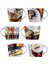 Porselen Free Time 6 Kişilik 12 Parça Kahve Takımı, 100 ml 2