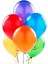 Marifetlerim - Metalik Karışık Renkli Balon 12 Inch 10 Adet 1