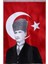 Sanat Atatürklü Türk Bayrağı 135/180 1
