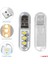 USB LED Lamba 5730 Smd 3 LED Anahtarlık Portatif Taşınabilir Gece Lambası Masa Aydınlatma Kamp Bilgisayar Laptop Powerbank Adaptör Araba 5
