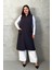 Kadın Kapitone Fermuarlı Uzun Yelek 7545 1