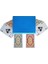 Angora Kem Kutulu Plastik Iskambil Oyun Kartı Çift Deste - Plastic Playing Cards Double Deck (Mavi) 1