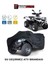 Atv Brandası, Su Geçirmez, Iç ve Dış Mekanlarda Kullanılabilir, Quad Cover Için Örtü, Toka, Kar Geçirmez, Toz Geçirmez (Atv-3) 2