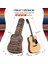 CY0186 Bohemian 15.6mm Gig Bag Dolgulu Su Geçirmez Gitar Çantası 2