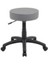 Ofis Kasiyer Taburesi Tekerlekli Deri Döşeme Oturak Eczane Laboratuvar Çalışma Koltuğu Acık Gri 3