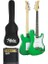 AGE-80GR Amfili Full Elektro Gitar Seti 4/4 Yetişkin 39 Inç Green 2