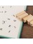 Damga Mühür Seti-38 Adet Retro Ahşap Mühür-Damga Seti- A-Z-0-9 Scrapbooking 2
