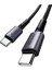 CA-3130 65W Type-C To Type-C Hızlı Şarj ve Data Kablosu 1,2m 2