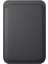 iPhone Için Magnetic Magesafe Özellikli Uyumlu Koruma Kartlıklı Deri Cüzdan Kılıf (Siyah) 2