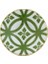 Morocco Desen1 Yeşil Ergonomik Çay Tabağı 12CM 1